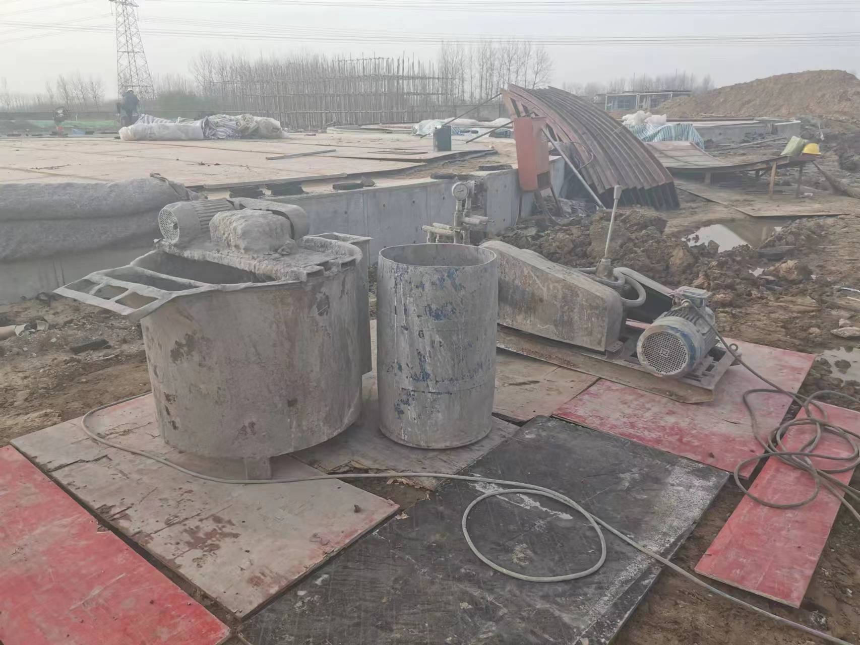 江夏设备基础注浆